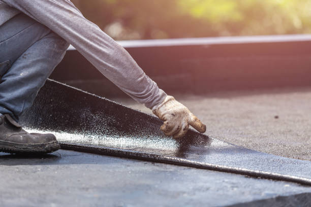 Professional Basement Waterproofing technician working in Wharton, NJ